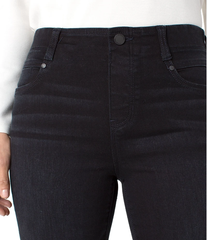 Liverpool Los Angeles Gia Stretch Denim Flare Leg Wide Hem Jeans