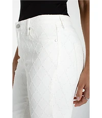 Liverpool Los Angeles Hannah Stretch Denim Cropped Wide Leg Jeans