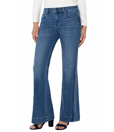 Liverpool Los Angeles Hannah Stretch Denim Flare Leg Jeans