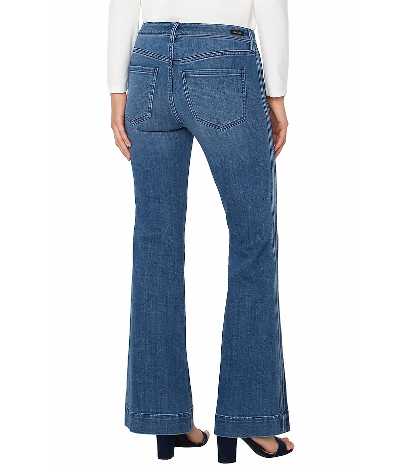 Liverpool Los Angeles Hannah Stretch Denim Flare Leg Jeans