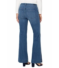 Liverpool Los Angeles Hannah Stretch Denim Flare Leg Jeans