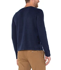 Liverpool Los Angeles Henley Neck Long Sleeve T-Shirt