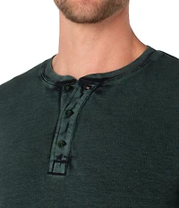 Liverpool Los Angeles Henley Neck Long Sleeve T-Shirt