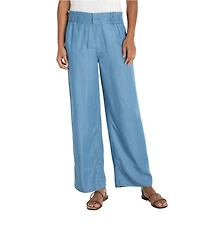 Liverpool Los Angeles High Rise Double Button Wide Leg Pants