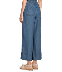 Liverpool Los Angeles High Rise Double Button Wide Leg Pants