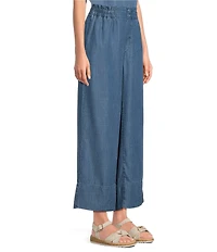 Liverpool Los Angeles High Rise Double Button Wide Leg Pants