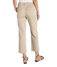 Liverpool Los Angeles High Rise Utility Crop Cargo Pants