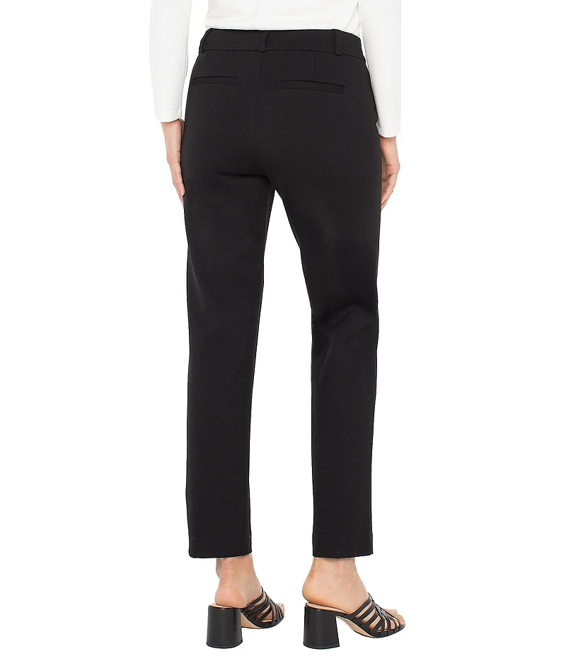 Liverpool Los Angeles Holly Ponte Knit Mid Rise Pants