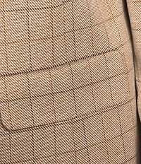 Liverpool Los Angeles Jacquard Grid Check Notch Lapel Long Sleeve Open-Front Boyfriend Blazer
