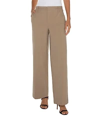 Liverpool Los Angeles Coordinating Kelsey Ponte Knit Wide-Leg Pants