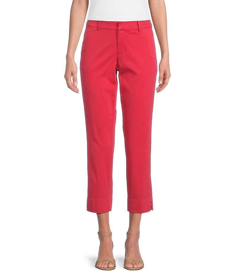 Liverpool Los Angeles Kelsey Stretch Sateen Mid Rise Straight Leg Pants
