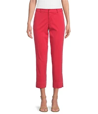 Liverpool Los Angeles Kelsey Stretch Sateen Mid Rise Straight Leg Pants