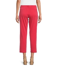 Liverpool Los Angeles Kelsey Stretch Sateen Mid Rise Straight Leg Pants