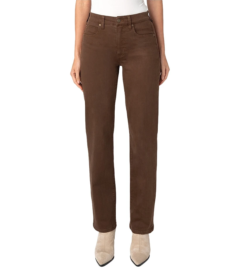Liverpool Los Angeles Kennedy Twill Mid Rise Straight Leg Coordinating Jean