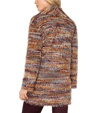 Liverpool Los Angeles Knit Lapel Collar Long Sleeve Open Front Cardigan