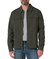 Liverpool Los Angeles Long Sleeve Canvas Zip Jacket