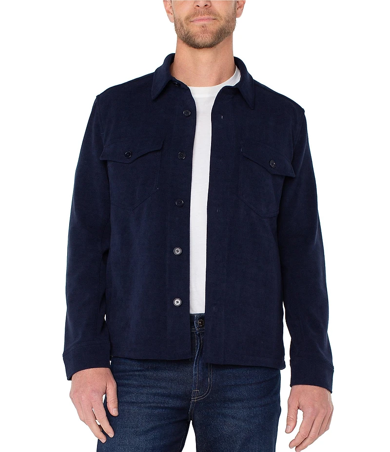 Liverpool Los Angeles Long Sleeve Corduroy Shacket