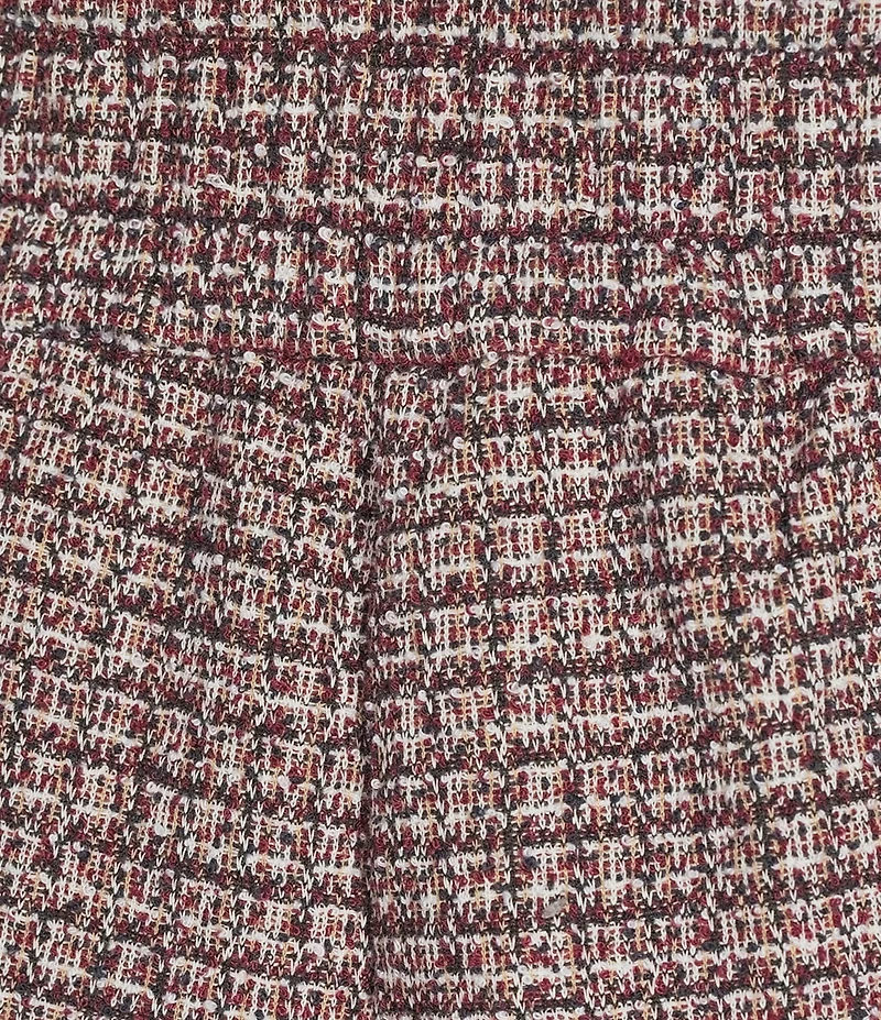 Liverpool Los Angeles Mabel Stovepipe Boucle Knit Wide Leg Cropped Pants