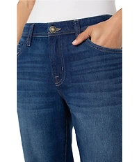 Liverpool Los Angeles Mid Rise Boyfriend Rolled Cuffed Jeans