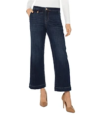 Liverpool Los Angeles Mid-Rise Wide Leg Denim Jeans