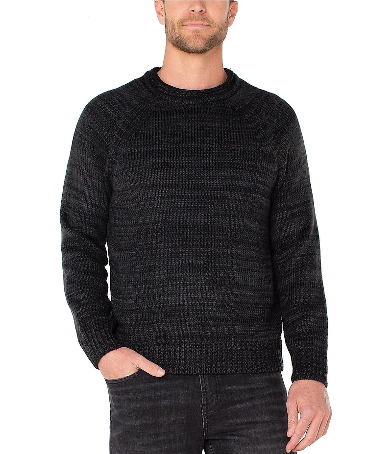 Liverpool Los Angeles Mock Neck Long Sleeve Sweater