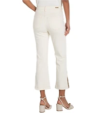 Liverpool Los Angeles Petite Size Hannah High Rise Flared Cropped Tulip Hem Jeans