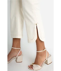 Liverpool Los Angeles Petite Size Hannah High Rise Flared Cropped Tulip Hem Jeans