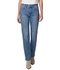 Liverpool Los Angeles Petite Size Kennedy Studs Straight Leg Jeans