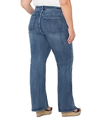Liverpool Los Angeles Plus Size Hannah Stretch Denim Flare Leg Jeans