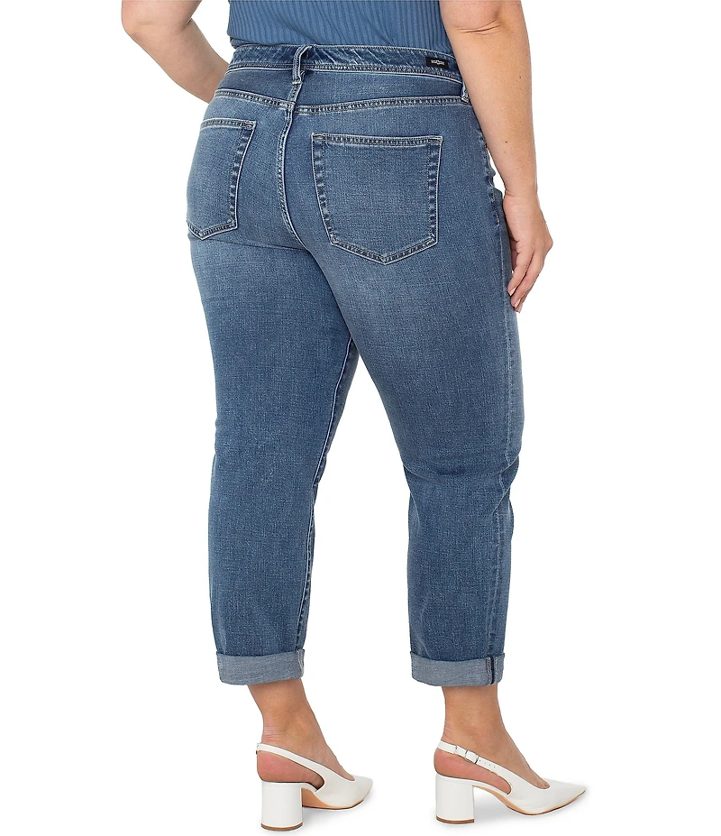 Liverpool Los Angeles Plus Size The Keeper Boyfriend Jeans