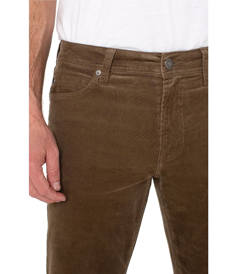 Liverpool Los Angeles Regent Relaxed Straight Leg Corduroy Pants