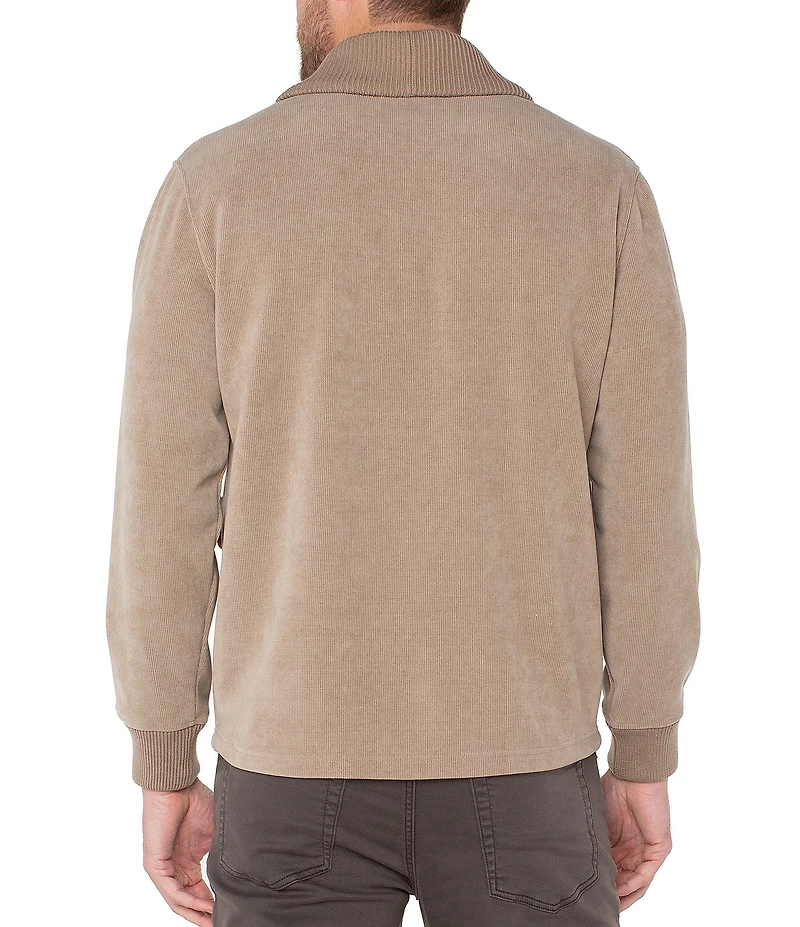 Liverpool Los Angeles Shawl Collar Button Front Cardigan