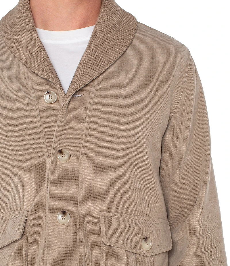 Liverpool Los Angeles Shawl Collar Button Front Cardigan