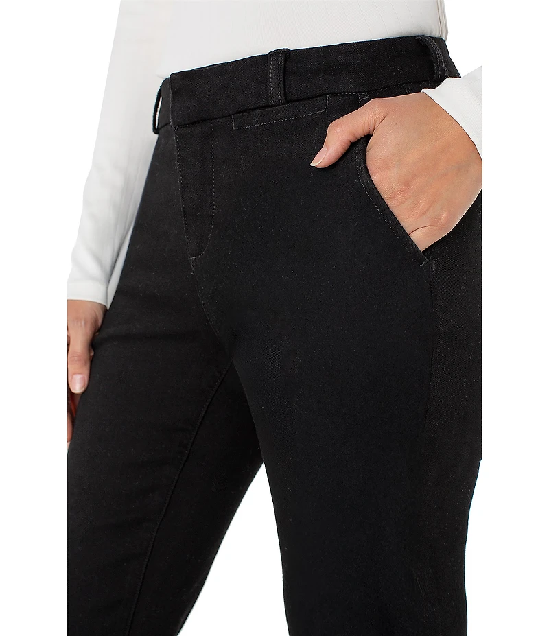 Liverpool Los Angeles Stretch Denim Mid Rise Ankle Length Jeans