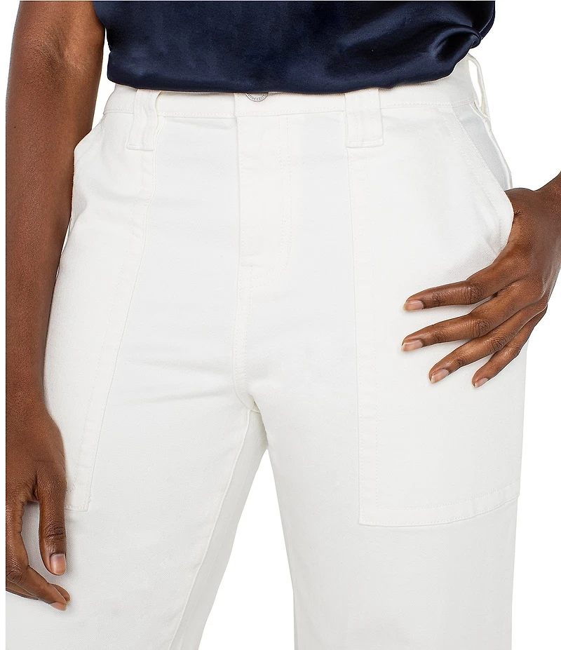 Liverpool Los Angeles Stride High Rise Wide Leg Jeans