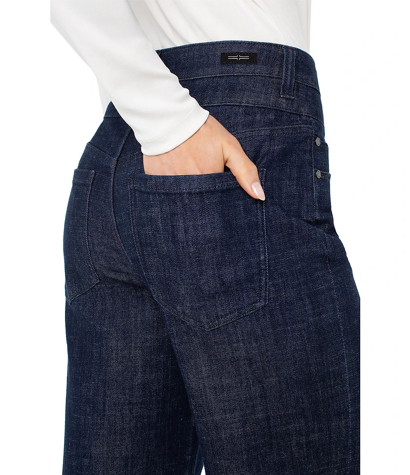 Liverpool Los Angeles Stride Stretch Denim High Rise Wide Leg Jeans