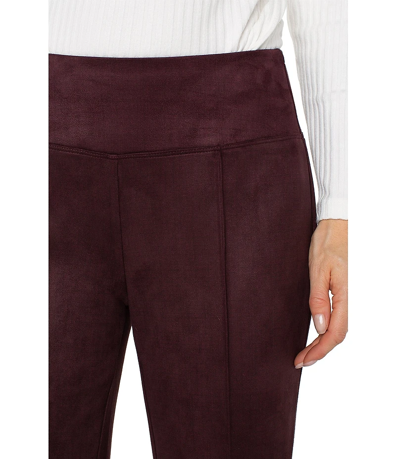 Liverpool Los Angeles Suede Scuba Flared Leg Coordinating Pants