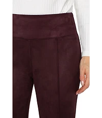 Liverpool Los Angeles Suede Scuba Flared Leg Coordinating Pants