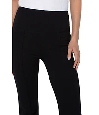 Liverpool Los Angeles Super Stretch Ponte Flare Leg Full Length Pants