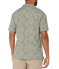 Liverpool Los Angeles Tropical-Printed Short Sleeve Polo Shirt