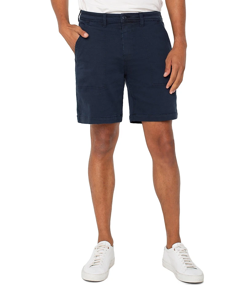 Liverpool Los Angeles Trouser 8#double; Inseam Twill Shorts