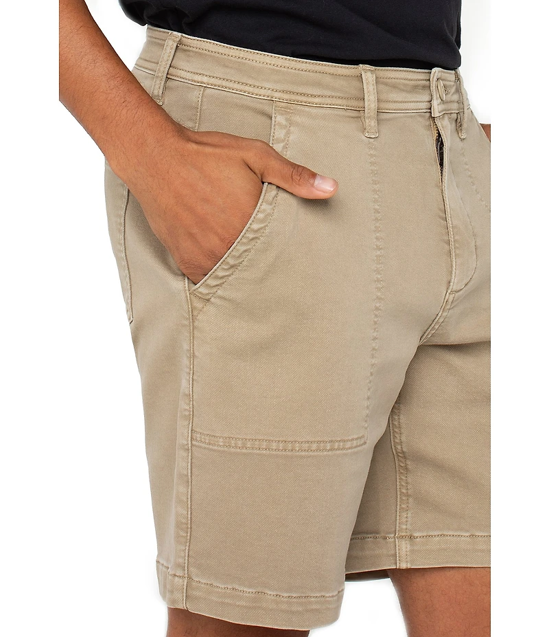 Liverpool Los Angeles Trouser 8#double; Inseam Twill Shorts