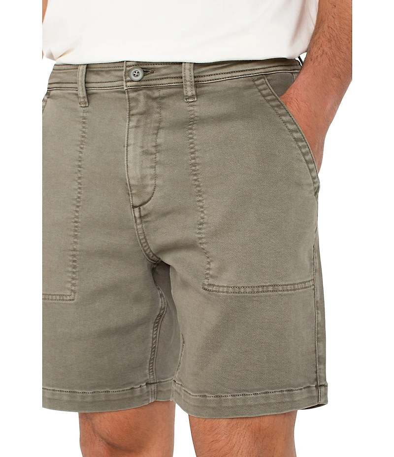 Liverpool Los Angeles Trouser 8#double; Inseam Twill Shorts