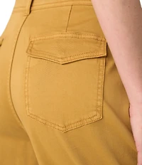 Liverpool Los Angeles Twill High Rise Pleated Ankle Length Trousers