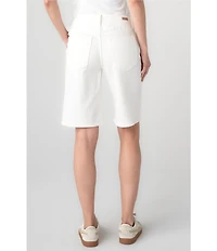 Liverpool Los Angeles Twill Mid Rise Relaxed Fit Weekender Bermuda Shorts