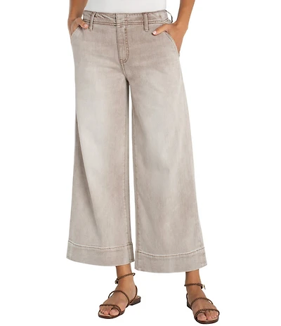 Liverpool Los Angeles Weekender Cropped Wide Leg Jeans