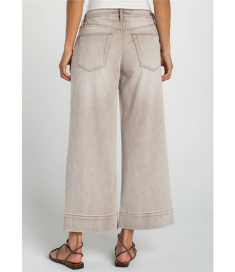 Liverpool Los Angeles Weekender Cropped Wide Leg Jeans