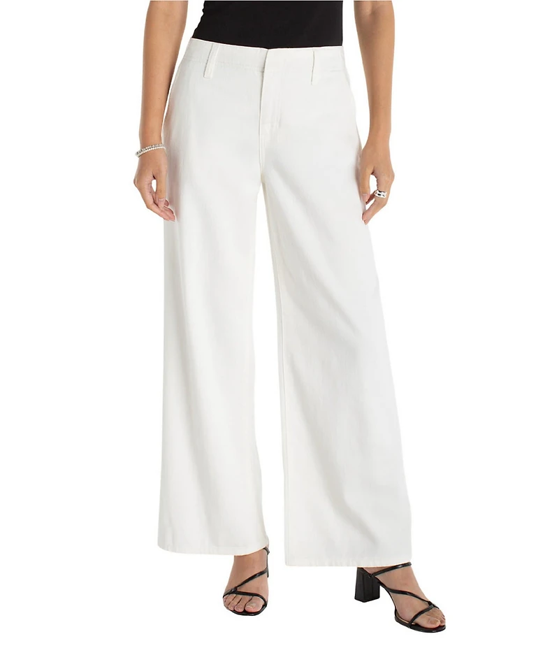 Liverpool Los Angeles Weekender Mid Rise Wide Leg Pants