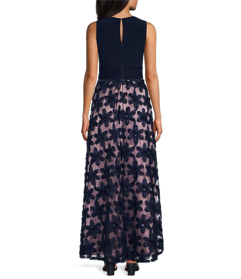Livia Jolie by Le Bos V-Neck Sleeveless Long Ball Gown