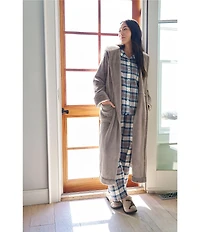 LL.Bean Hooded Wicked Plush Robe